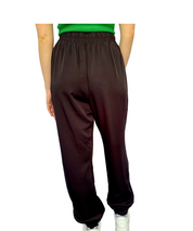 Black Pleated Jogger Pant