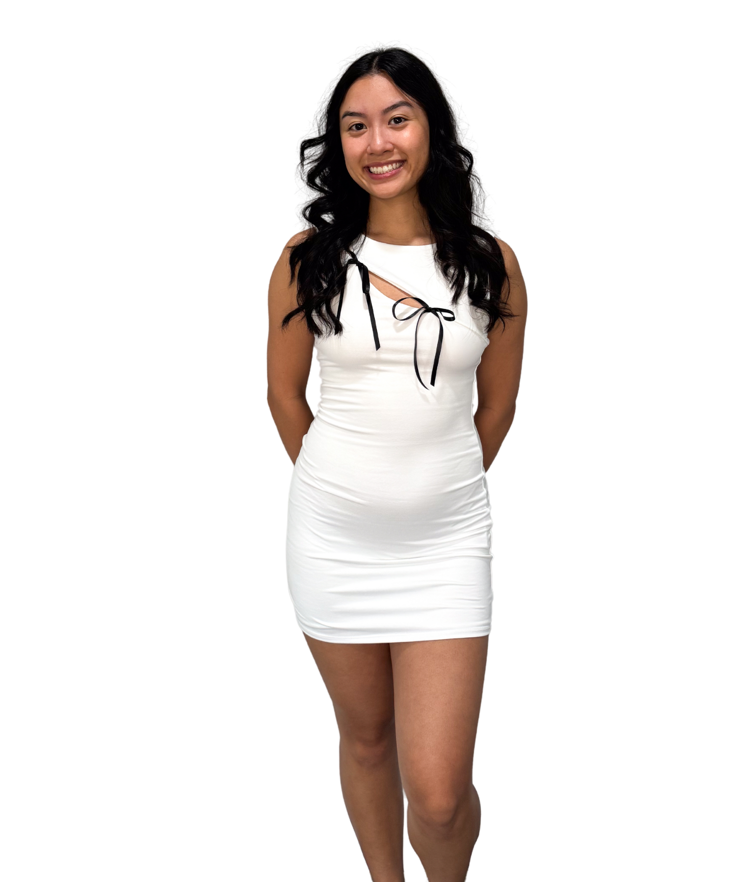 Ivory Body Con dress