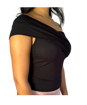 Black Asymmetrical Top