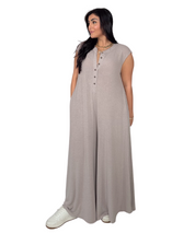 Sleeveless Wide Leg Jumpsuit