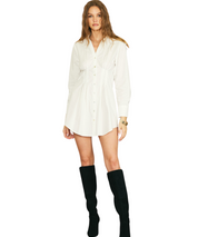 Poplin Shirt Dress