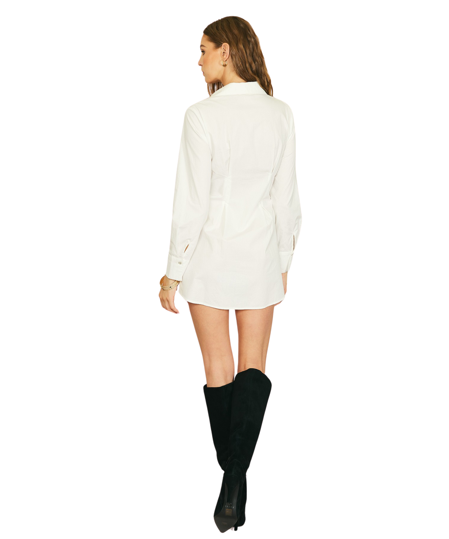 Poplin Shirt Dress